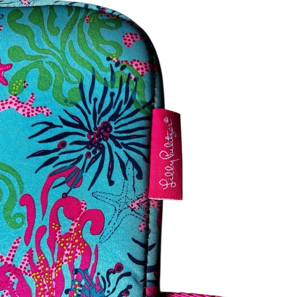 Lilly Pulitzer Dirty Shirleyi iPad Netbook Sleeve Preppy Tropical Colorful - Picture 3 of 6